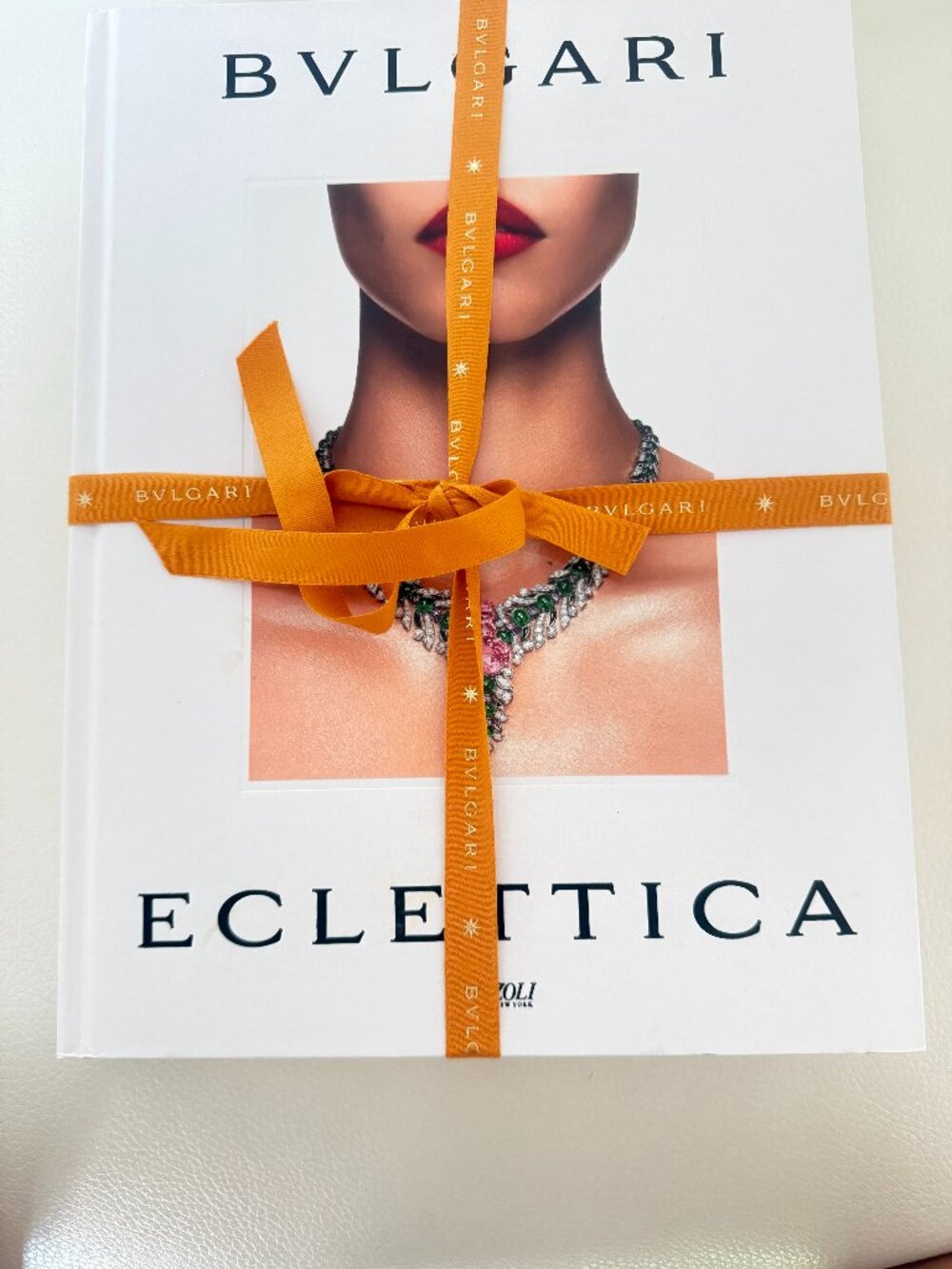 BULGARI ECLETTICA COFFE TABLE BOOK RIZZOLI LUXURY JEWELRY HARDCOVER NEW W RIBBON